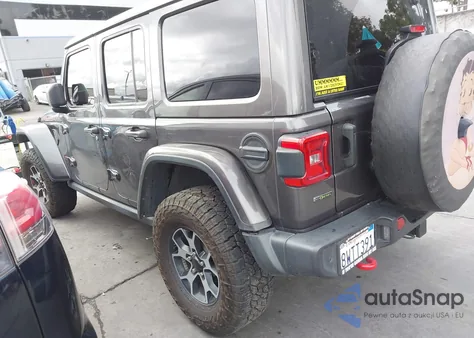 2021 Jeep Wrangler Unlimited Rubicon 4X4 z USA, uszkodzony, nr VIN 1C4JJXFM3MW656085